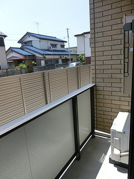 キャトル・セゾンのバルコニー