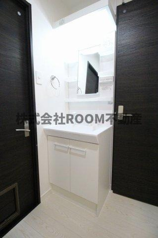 LIEN　SAUT(リアンソー)の独立洗面台|独立洗面化粧台が付いています