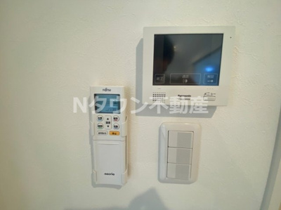 【セキュリティ】 | ハーモニーテラス八代町Ⅱ | モニター付きインターフォンです