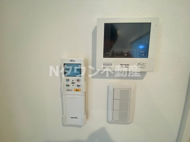 【セキュリティ】 | ハーモニーテラス八代町Ⅱ | モニター付きインターフォンです