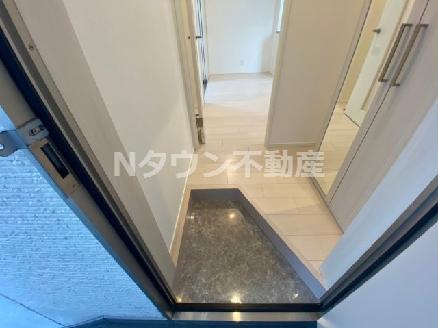 【玄関】 | ハーモニーテラス八代町Ⅱ | ゆったりとした玄関です