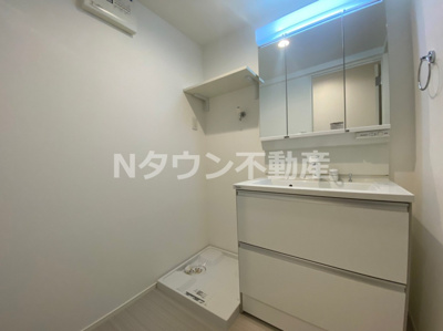 【洗面所】 | ハーモニーテラス八代町Ⅱ | 使いやすい洗面所