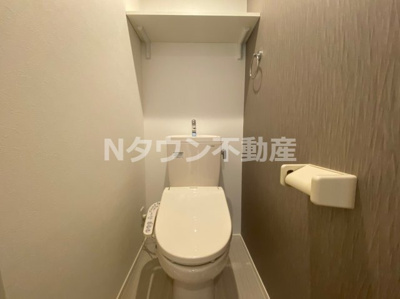 【トイレ】 | ハーモニーテラス八代町Ⅱ | 使いやすいトイレです