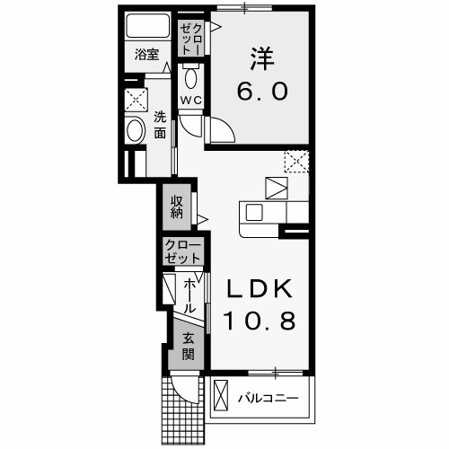 【間取り】 | ラフィネⅡ
