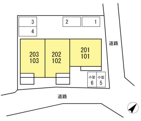庵・里の区画図