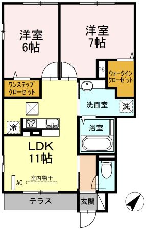 庵・里の間取り|インターネット無料です♪