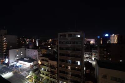 【展望】 | ダイアパレス宝町（リノベ済） | 現地（2022年10月1日22：00頃）撮影