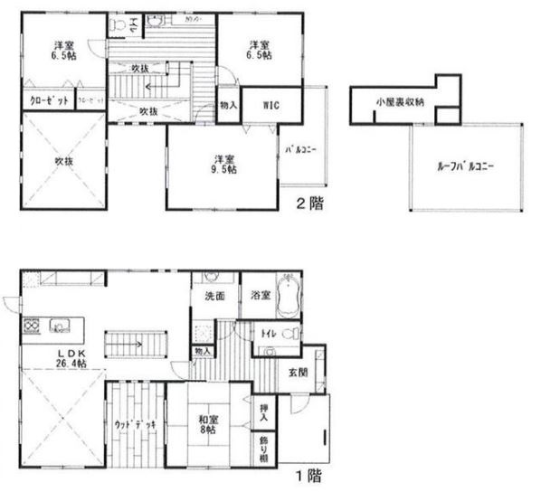 東金市士農田　中古戸建の間取り|図面と現況に相違がある場合、現況を優先致します。