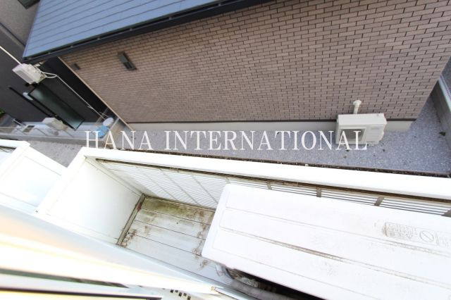 アサヒプレイスのバルコニー