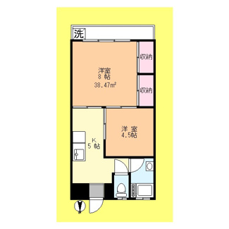 【間取り】 | 鈴木マンション | 【間取り】
