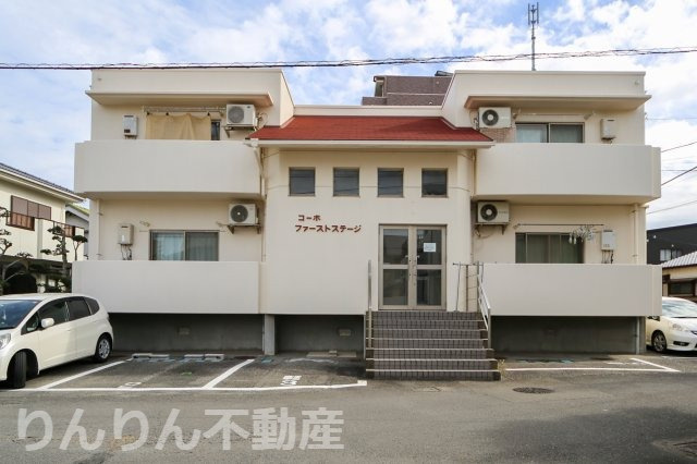 【外観】 | コーポファーストステージ | 落ち着いた雰囲気の外観です