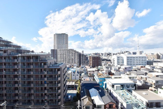 【展望】 | 物件のお問い合わせは、 ０１２０－７００－９６８までお気軽にどうぞ！
バルコニーからの眺望