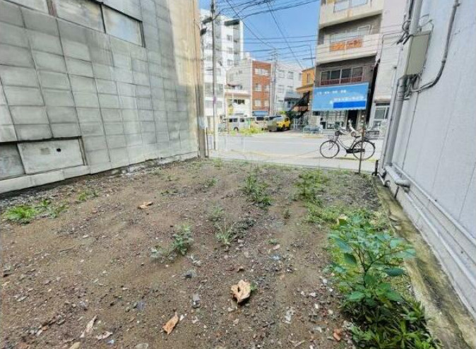 墨田区千歳１丁目の売地の前面道路含む現地写真