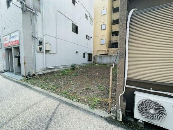 墨田区千歳１丁目の売地の前面道路含む現地写真