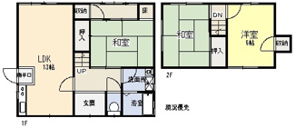【間取り】 | 加藤貸家