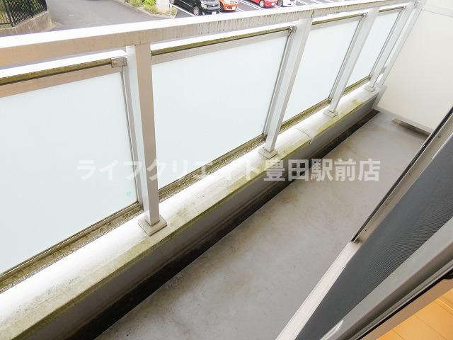 リブリ・フローレス壱番館のバルコニー|☆お部屋探しはライフクリエイト豊田駅前店へ☆