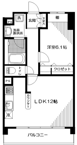 【間取り】 | ノブレ浜田山