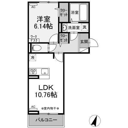 【間取り】 | ファーストステージ江木