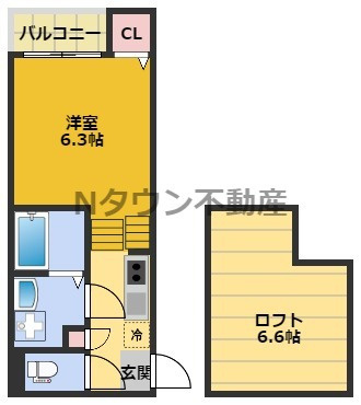 【間取り】 | ハーモニーテラス向島町 | 間取りです。