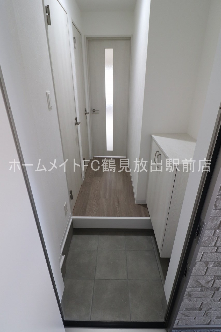 アート徳庵の玄関