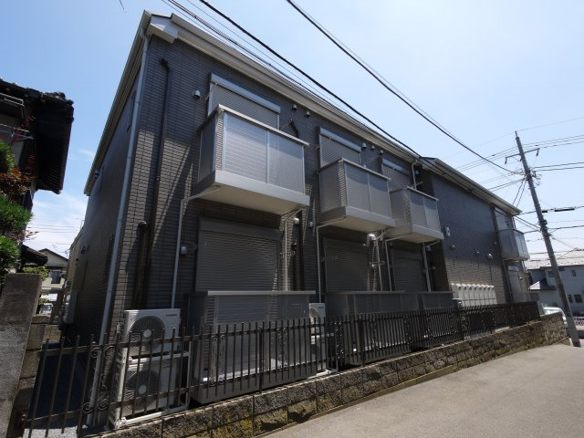 キャメル津田沼Ⅱの外観|オートロックと防犯シャッター付きです