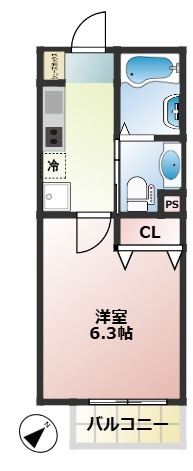 シテラピーヌ今川の間取り
