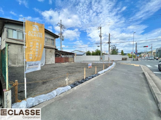 【前面道路含む現地写真】 | 宇治市宇治戸ノ内　売土地　建築条件付き | 土地広々44.26坪ございますので、希望に合った間取りをが叶えられます。
