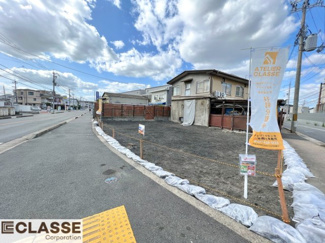 【前面道路含む現地写真】 | 宇治市宇治戸ノ内　売土地　建築条件付き | 郵便局や大きな病院も徒歩10分圏内にあるので、周辺施設が便利な立地です！