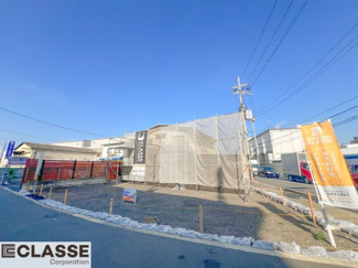 【前面道路含む現地写真】 | 宇治市宇治戸ノ内　売土地　建築条件付き | 現在、垂れ幕しています！