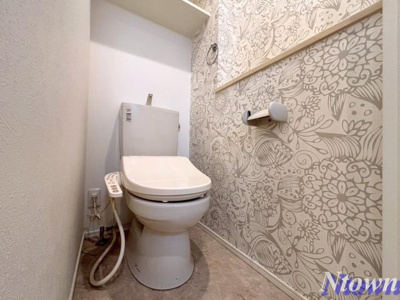 【トイレ】 | ハーモニーテラスケー | ゆったりとした空間のトイレです