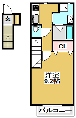 【間取り】 | ハートフル道場南口