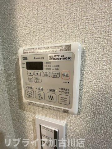 加古川市尾上町口里のアパートの設備