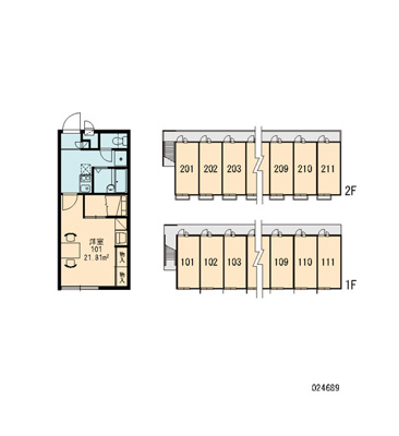 【区画図】 | SHIMADA弐番館