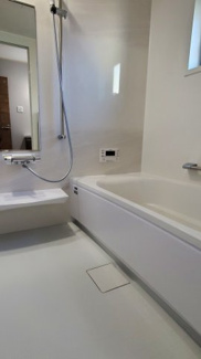 【浴室】 | 新築建売　盛岡市南仙北 | 日頃の疲れを癒せるゆったりした浴室