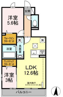 【間取り】 | グランフォレストⅢ | 間取り図