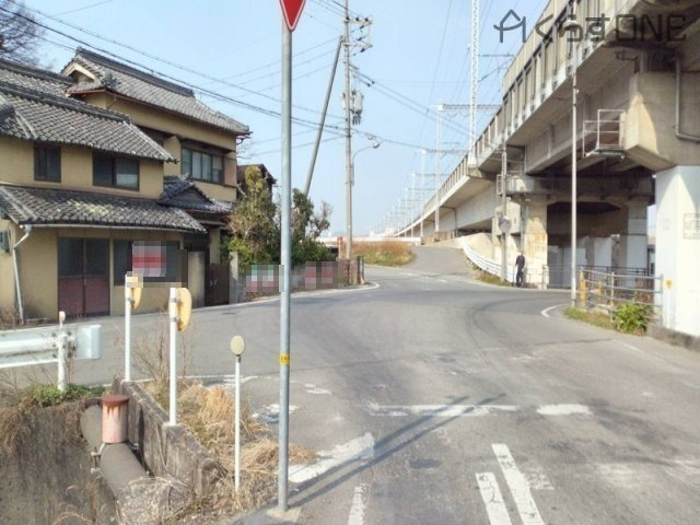 【前面道路含む現地写真】 | 姫路市花田町一本松／売土地