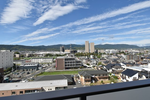 メイツブラン長岡京の展望