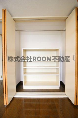 サンライフ都城Ⅰ・Ⅱの収納|たっぷりとした収納スペースです