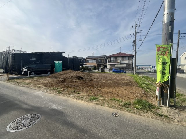 川越市府川　建築条件なし売地　東武東上線『川越駅』バス16分　【山田小学区】の外観