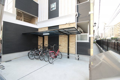 【その他共用部分】 | KTIレジデンス阿倍野 | 駐輪場
