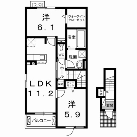 【間取り】 | トーサムポロⅡ