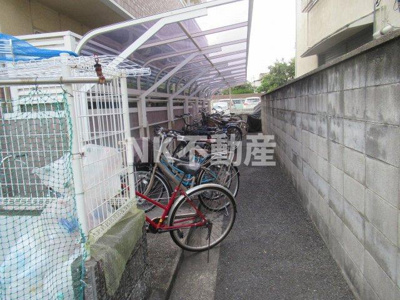 【その他共用部分】 | SENTIA八戸ノ里（八戸ノ里賃貸） | 駐輪スペースです