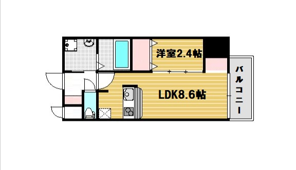 【間取り】 | ONLYONE天六