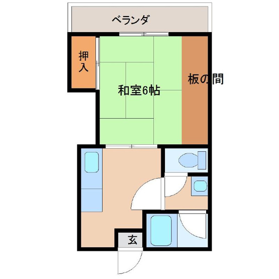 【間取り】 | ＳＨＯＷＡハイツ