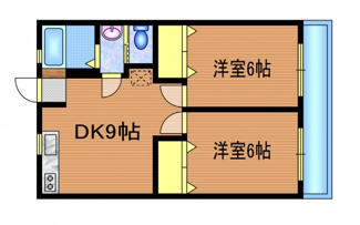 【間取り】 | パレスのばら