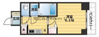 【間取り】 | プレサンス松屋町ヴィゴラス