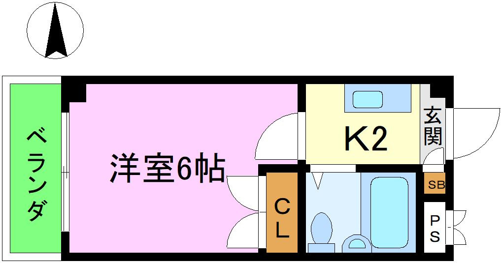 Eighty Eight 樋野本の間取り