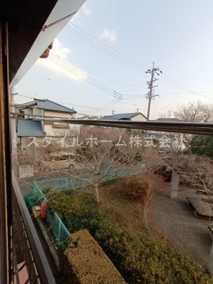 【バルコニー】 | コーポ鈴森　B