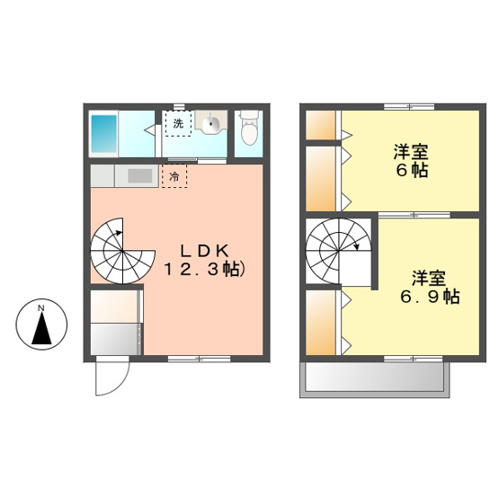 【間取り】 | 四季　雅 | お問合せはなご家おもてなし不動産へ。