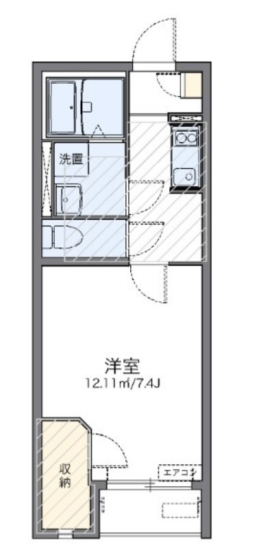 ジャルダンⅡの間取り